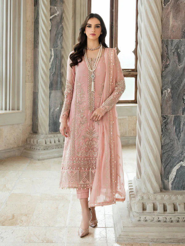 Gulaal – Embroidered Organza Replica