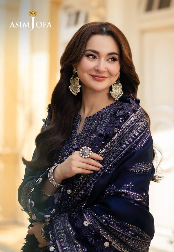 Asim Jofa – Embroidered Chiffon Replica