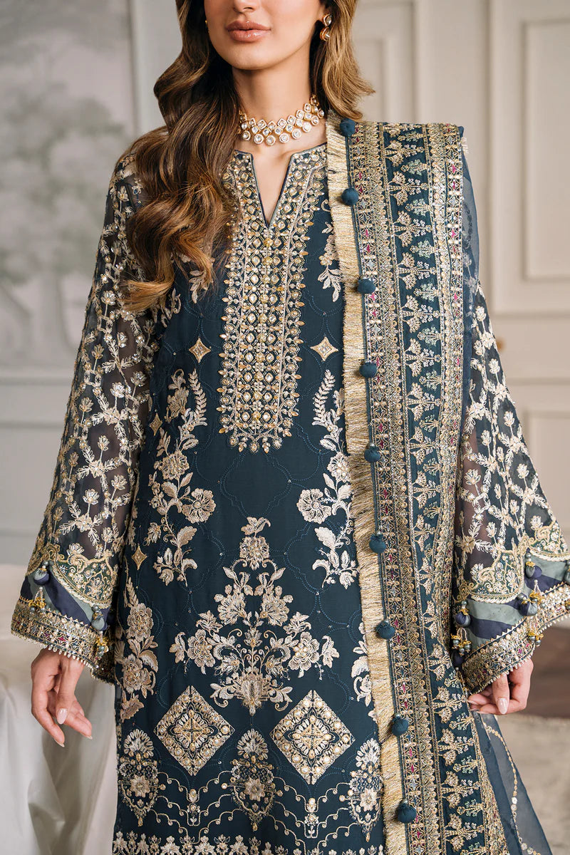 Baroque Sequins Embroidered Luxury Suit