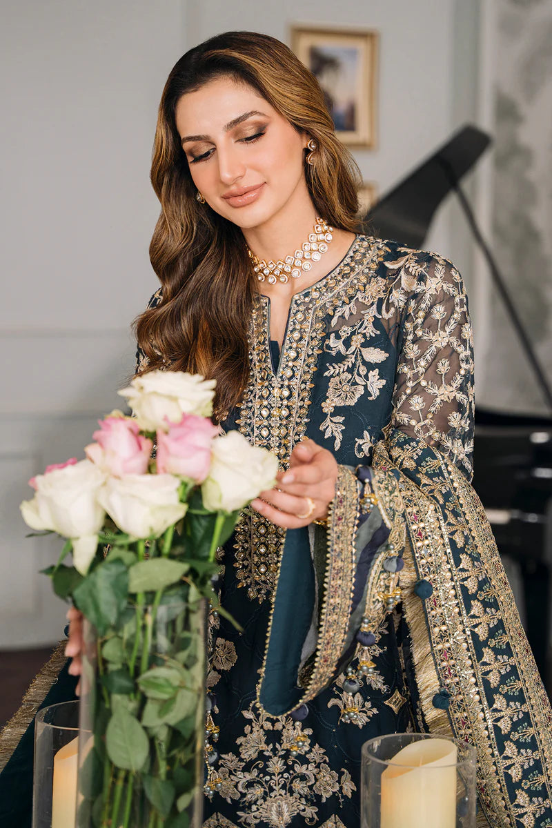 Baroque Sequins Embroidered Luxury Suit