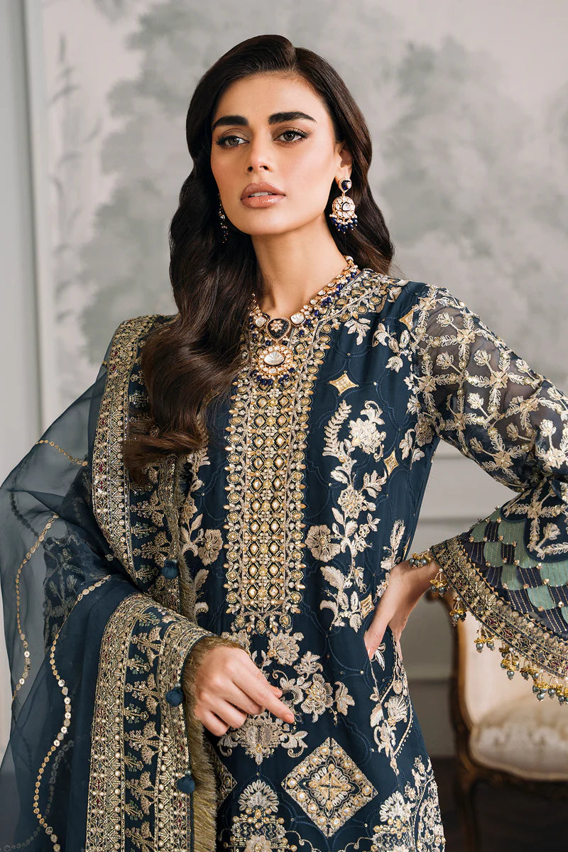 Baroque Sequins Embroidered Luxury Suit
