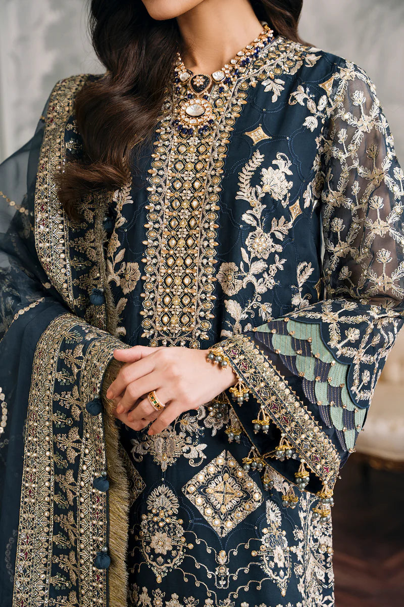 Baroque Sequins Embroidered Luxury Suit