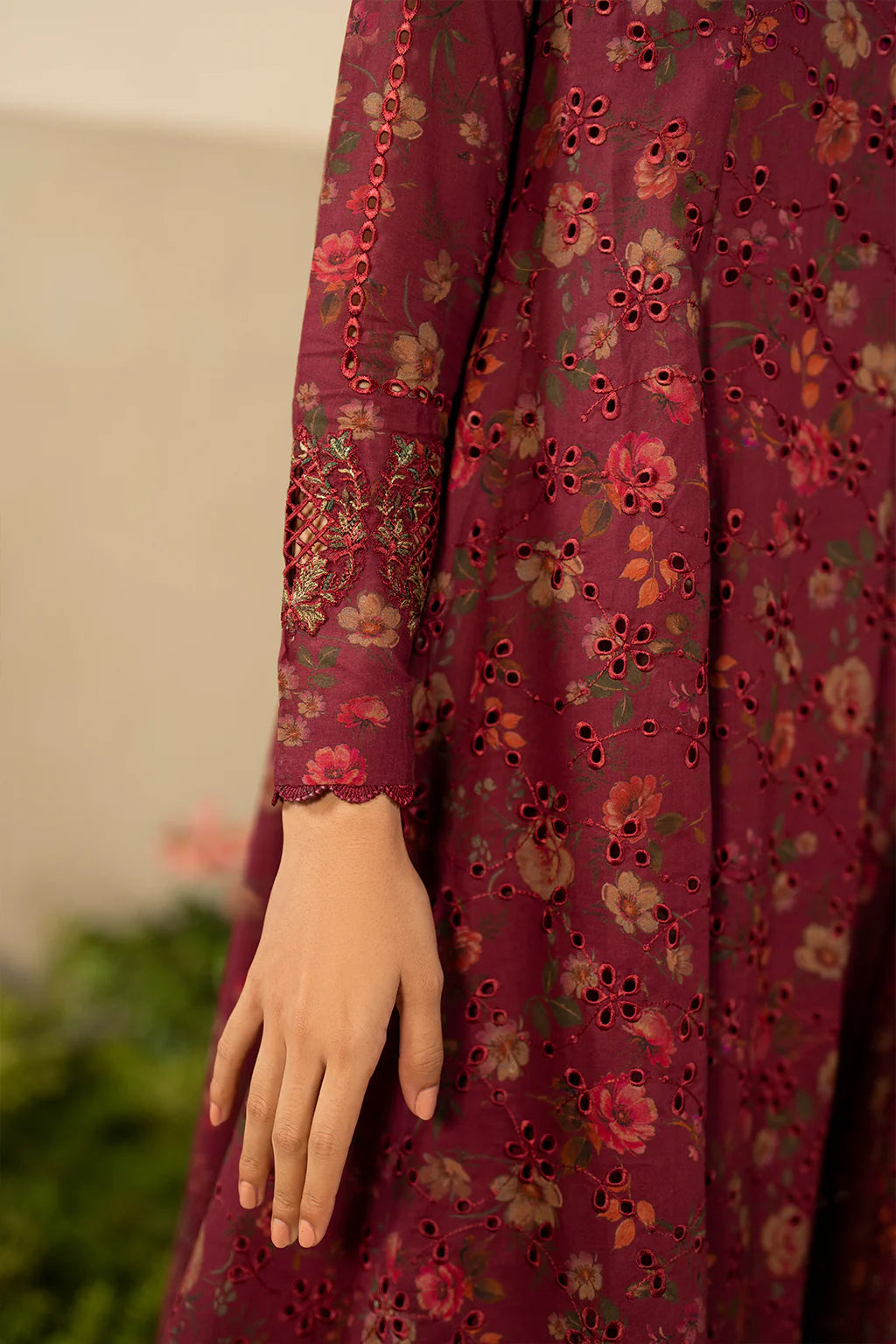 Embroidered Lawn Frock EFL-10
