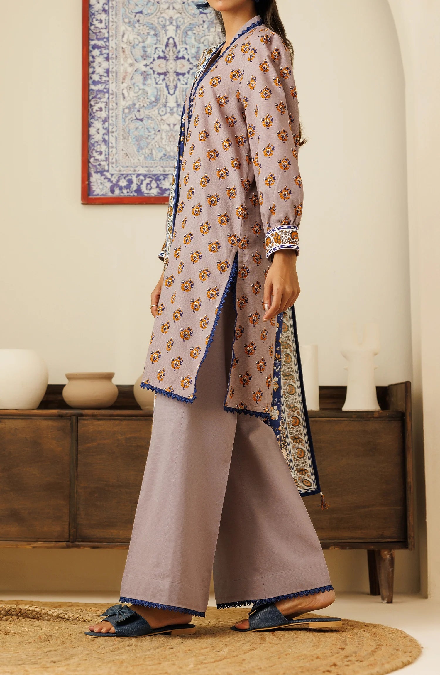Printed Khaddar Replica OTL-24-208