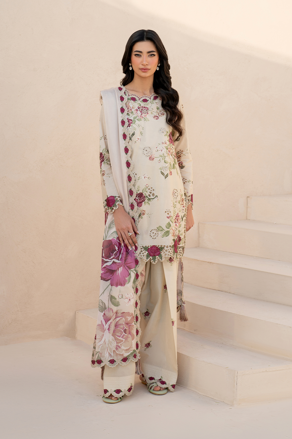 Unstitched Pakistani Suit
