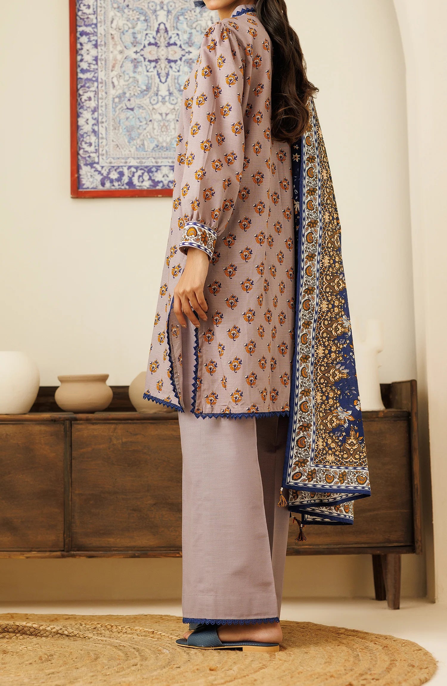 Printed Khaddar Replica OTL-24-208
