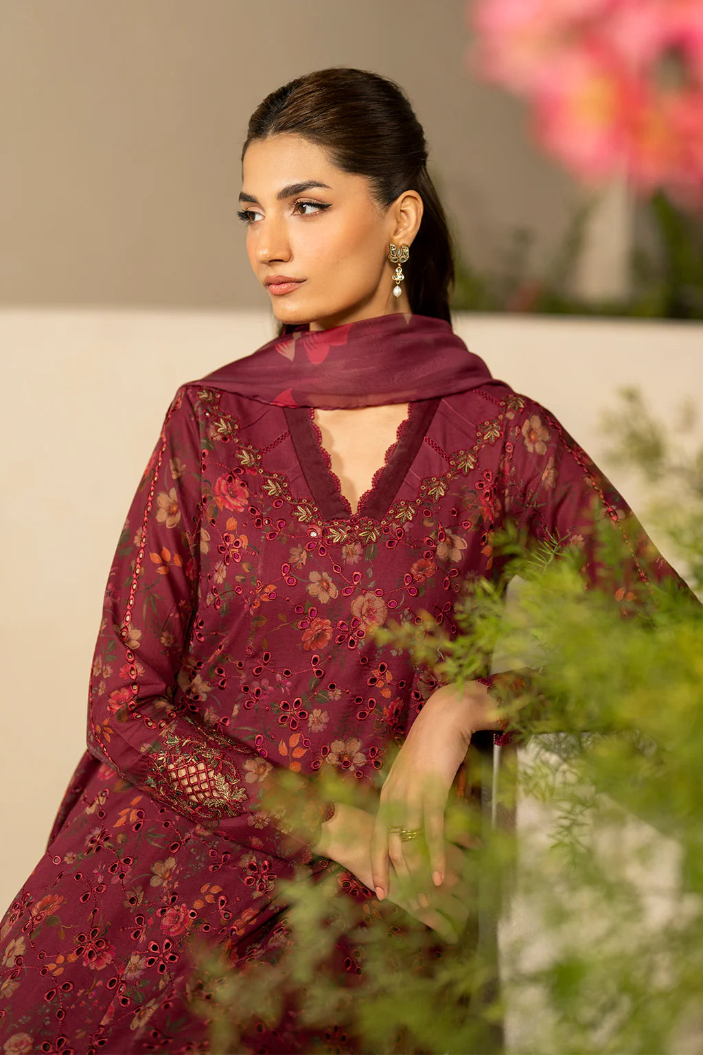 Embroidered Lawn Frock EFL-10