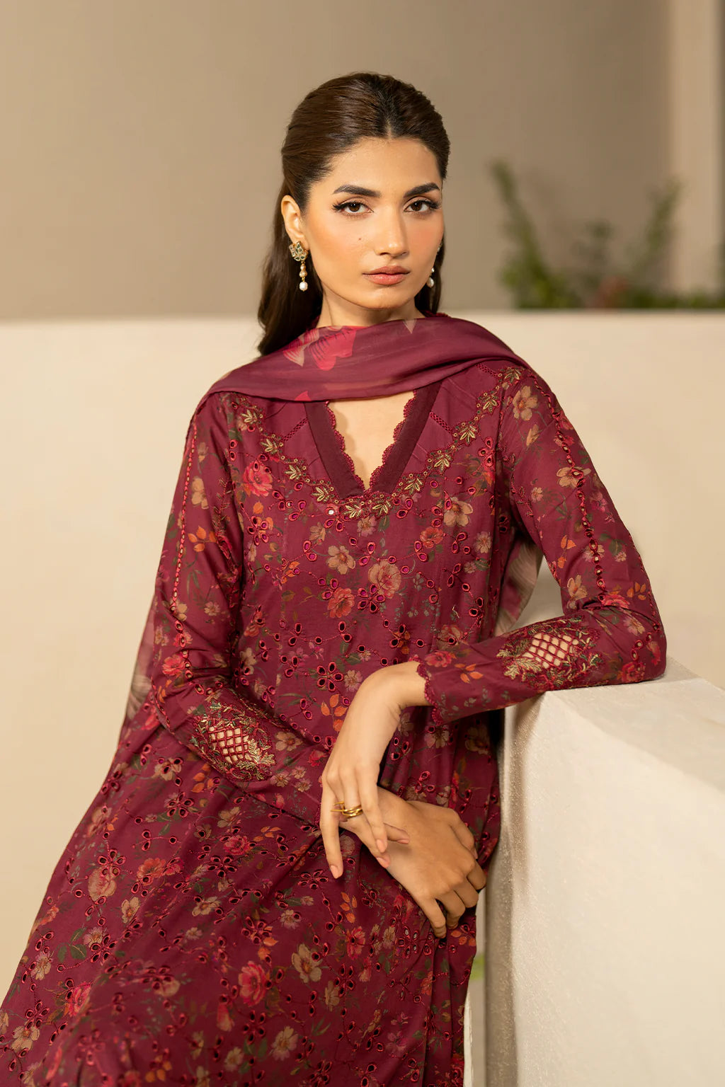 Embroidered Lawn Frock EFL-10