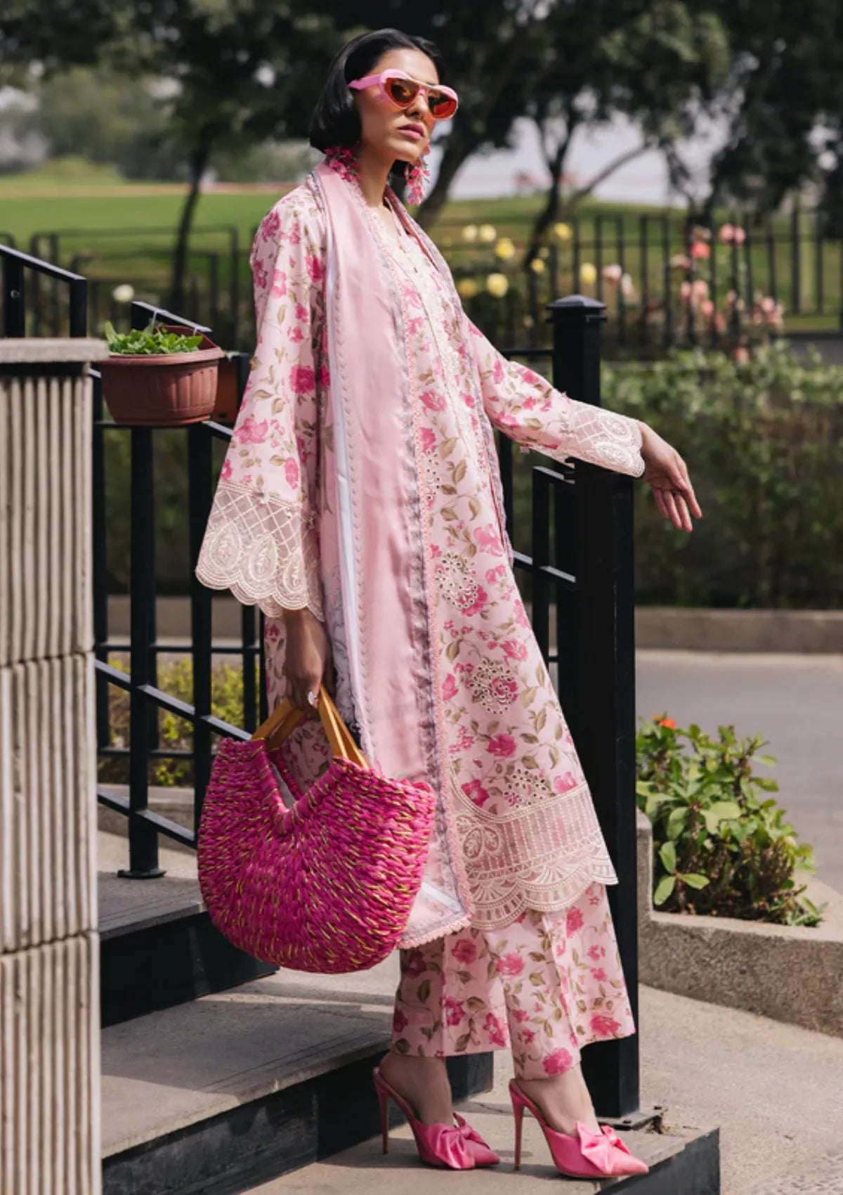 Mahnur – Embroidered Lawn Replica