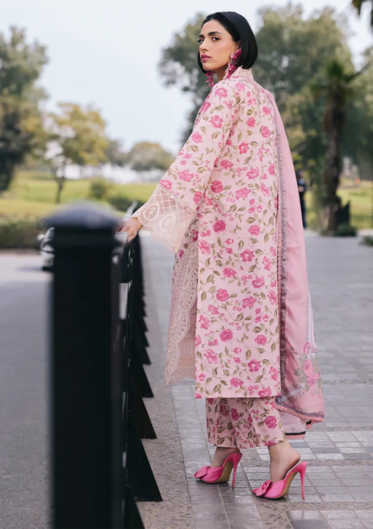Mahnur – Embroidered Lawn Replica