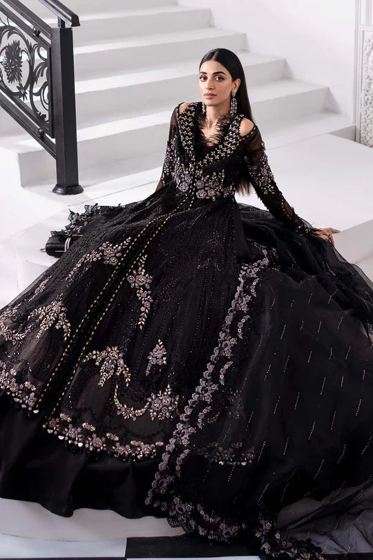 Maria B. – Black Lehenga Replica MBC-BD-3004-24