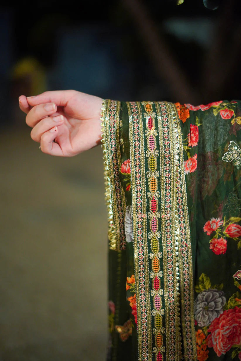 Aneelas Silk Hira Unstitched Suit
