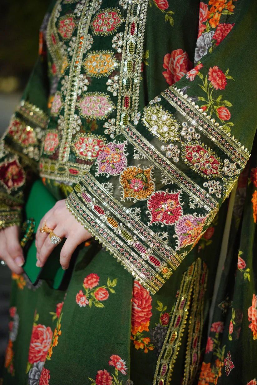 Aneelas Silk Hira Unstitched Suit
