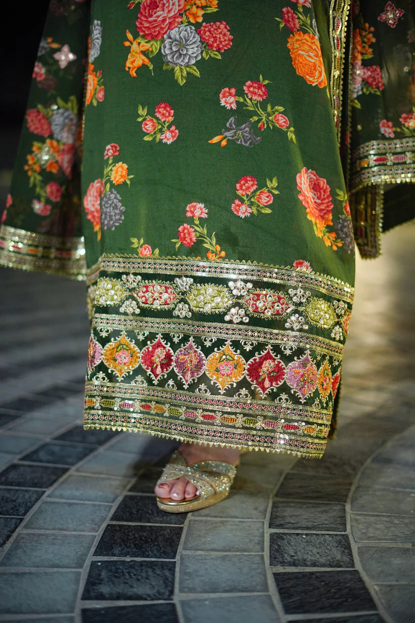 Aneelas Silk Hira Unstitched Suit