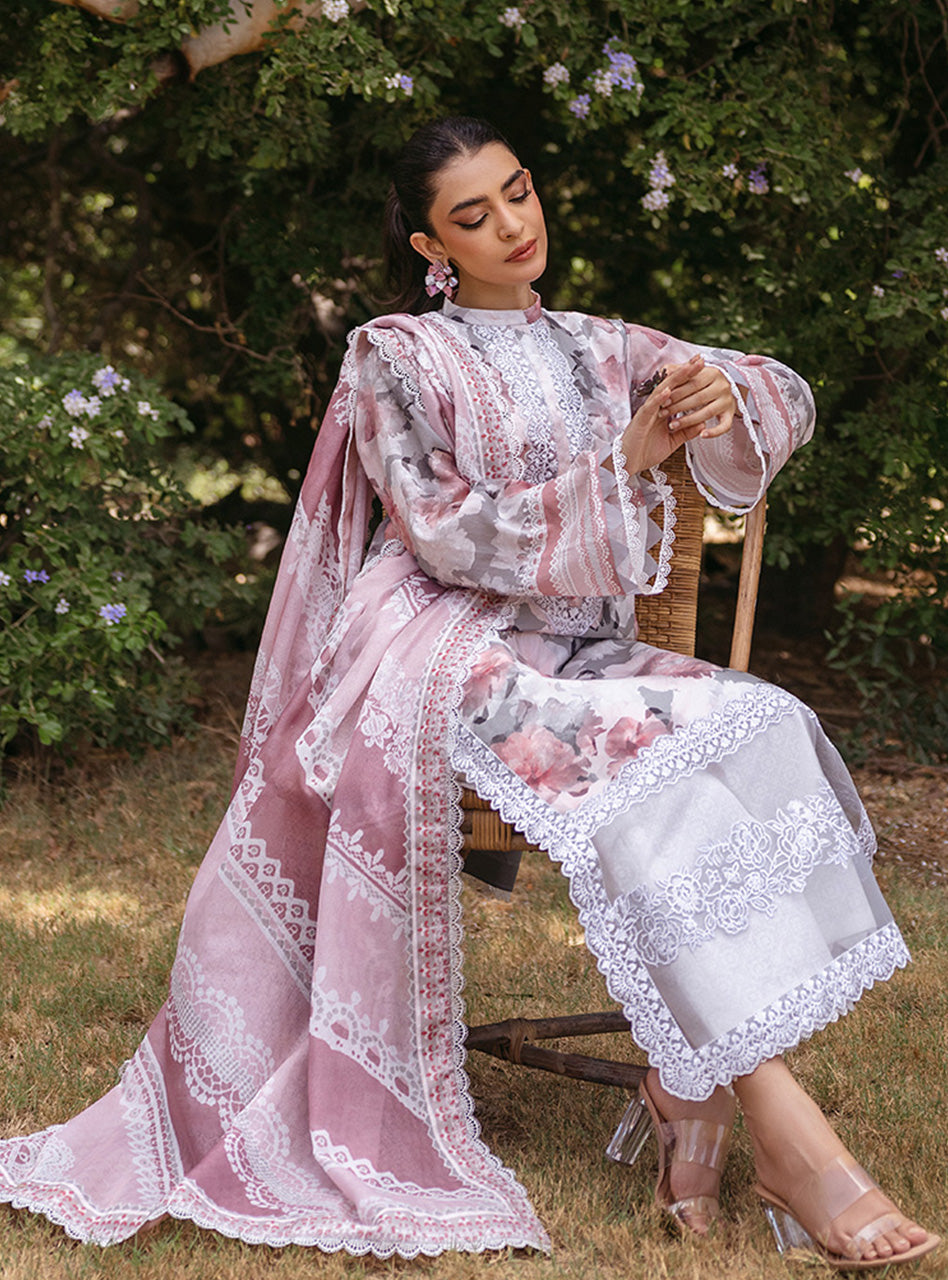 Zainab Chottani – Lawn Chiffon 3PC