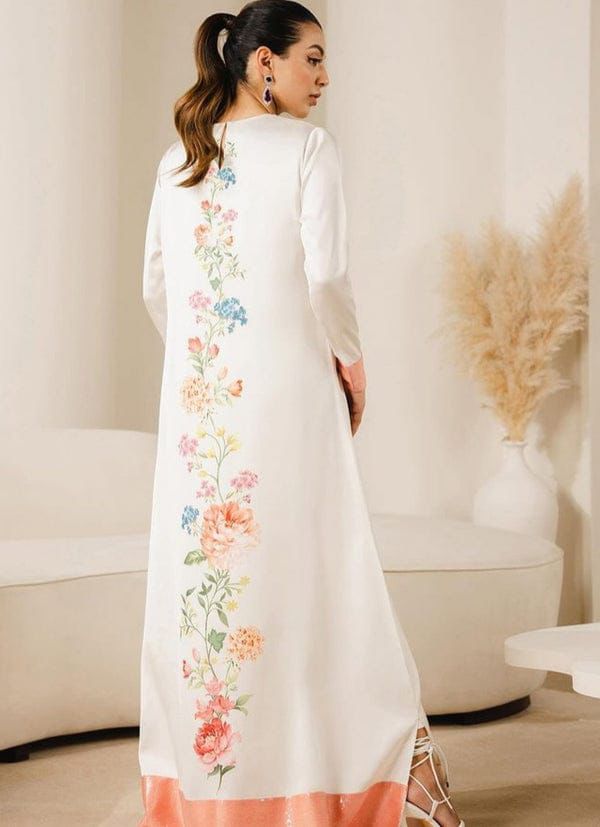 Lulusar Silk Digital Embroidered Suit