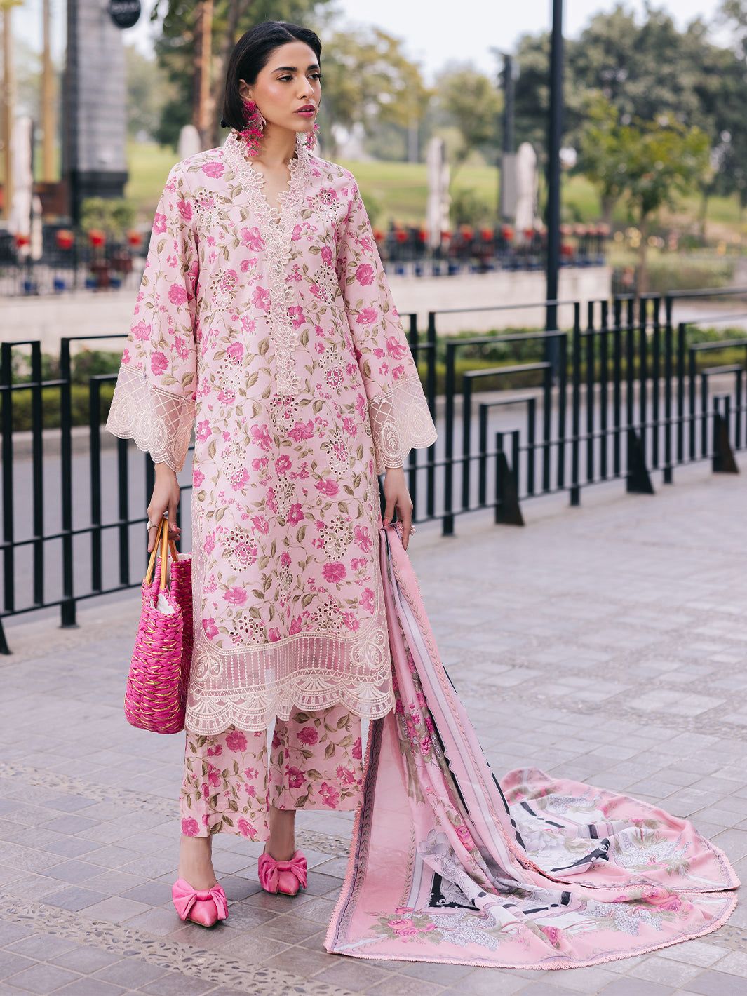 Mahnur – Embroidered Lawn Replica