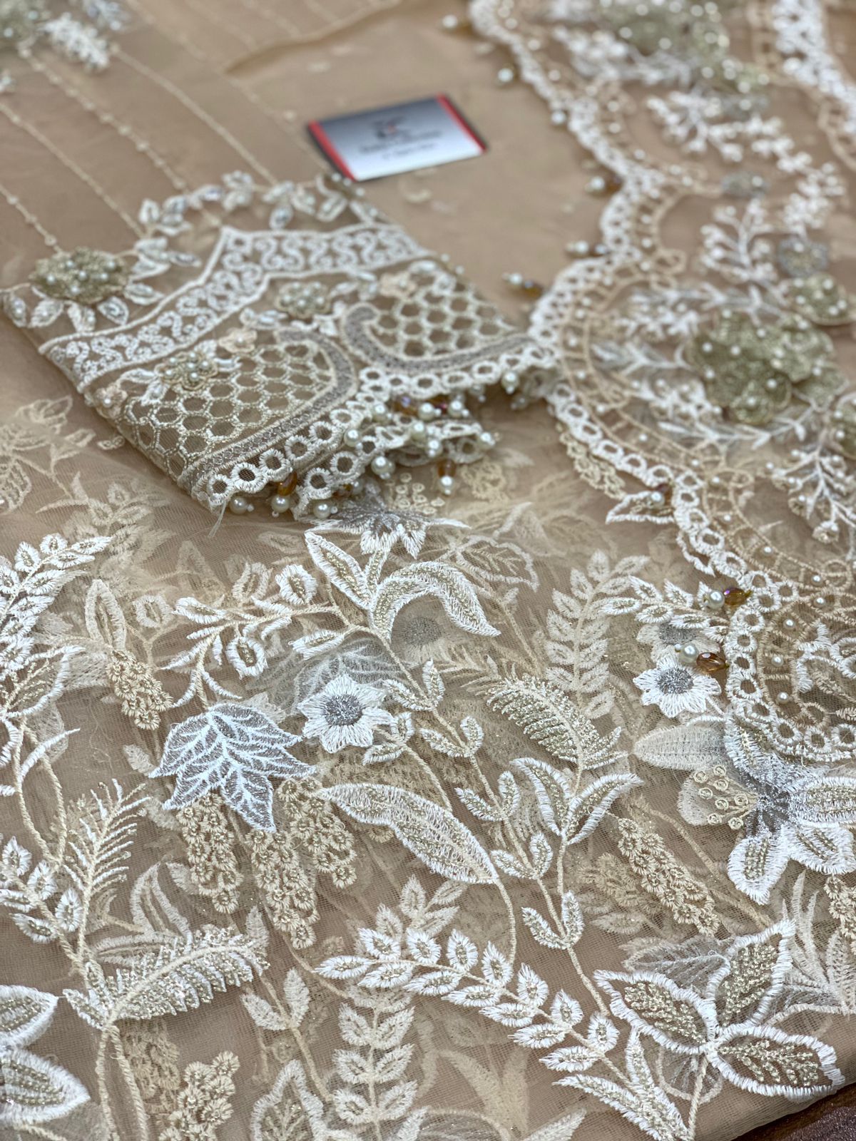 Maria B. – Exclusive Embroidered Saree AF1088