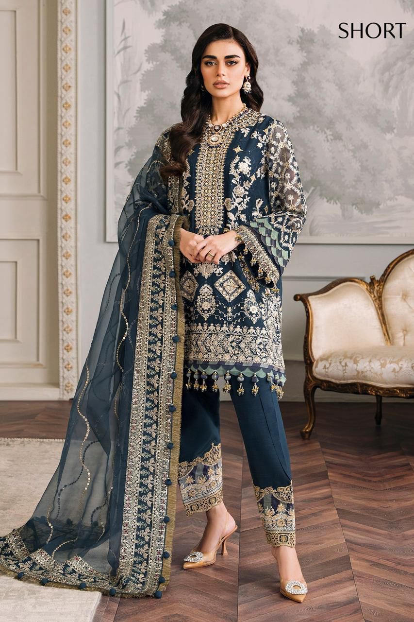 Baroque Sequins Embroidered Luxury Suit