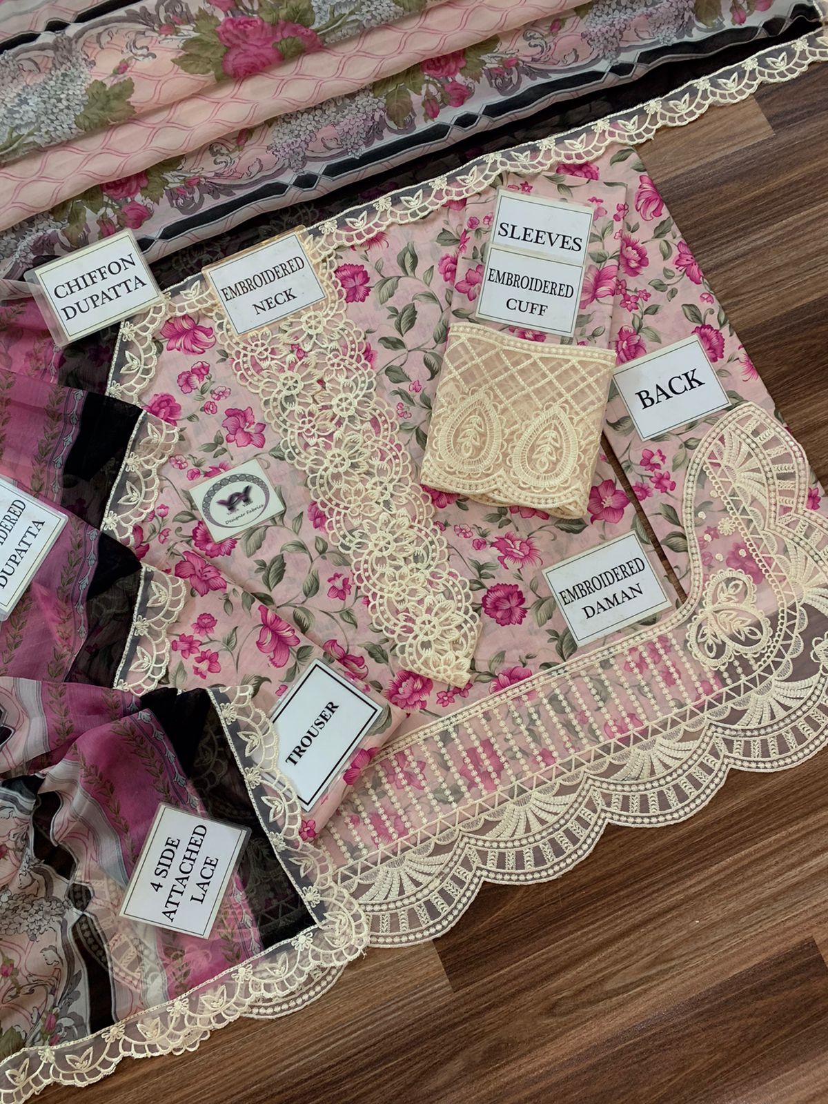 Mahnur – Embroidered Lawn Replica