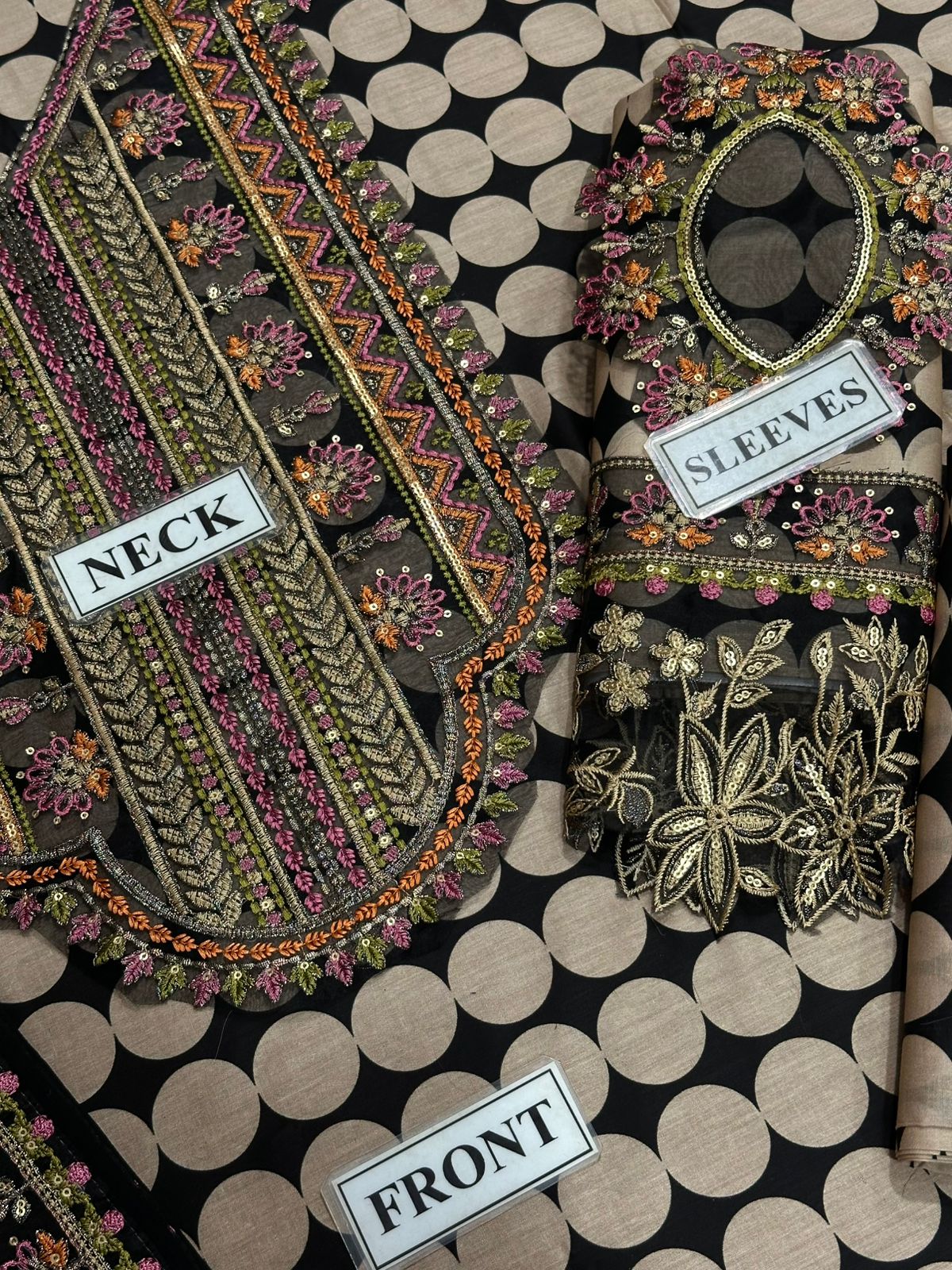 The CHARIZMA Elara | Embroidered Luxury Suit