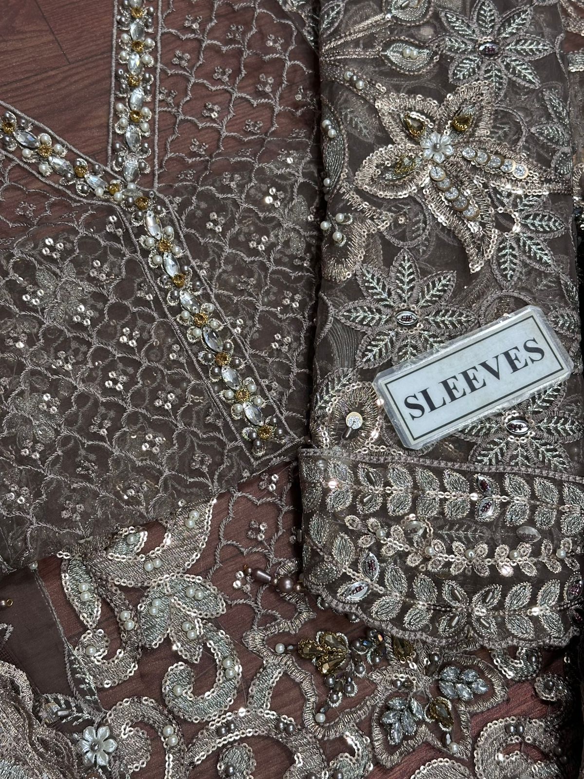 Maria B. – Embroidered Organza