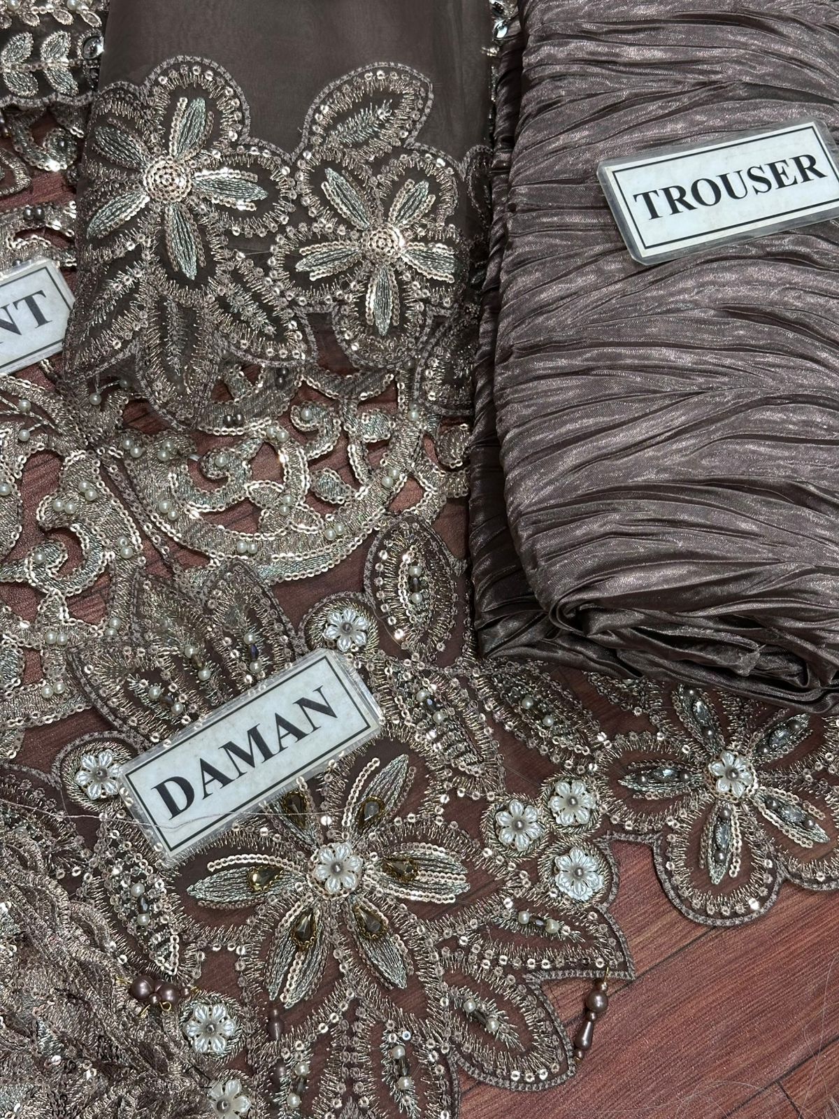 Maria B. – Embroidered Organza