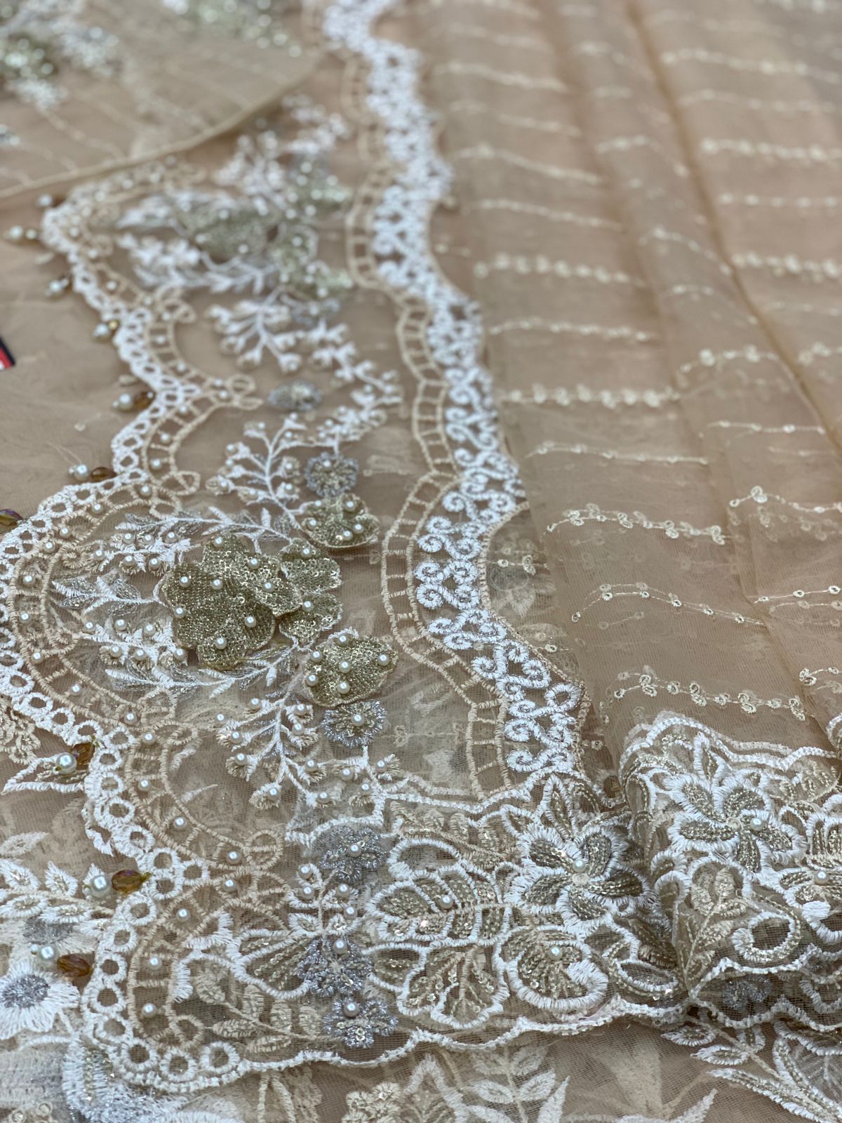 Maria B. – Exclusive Embroidered Saree AF1088