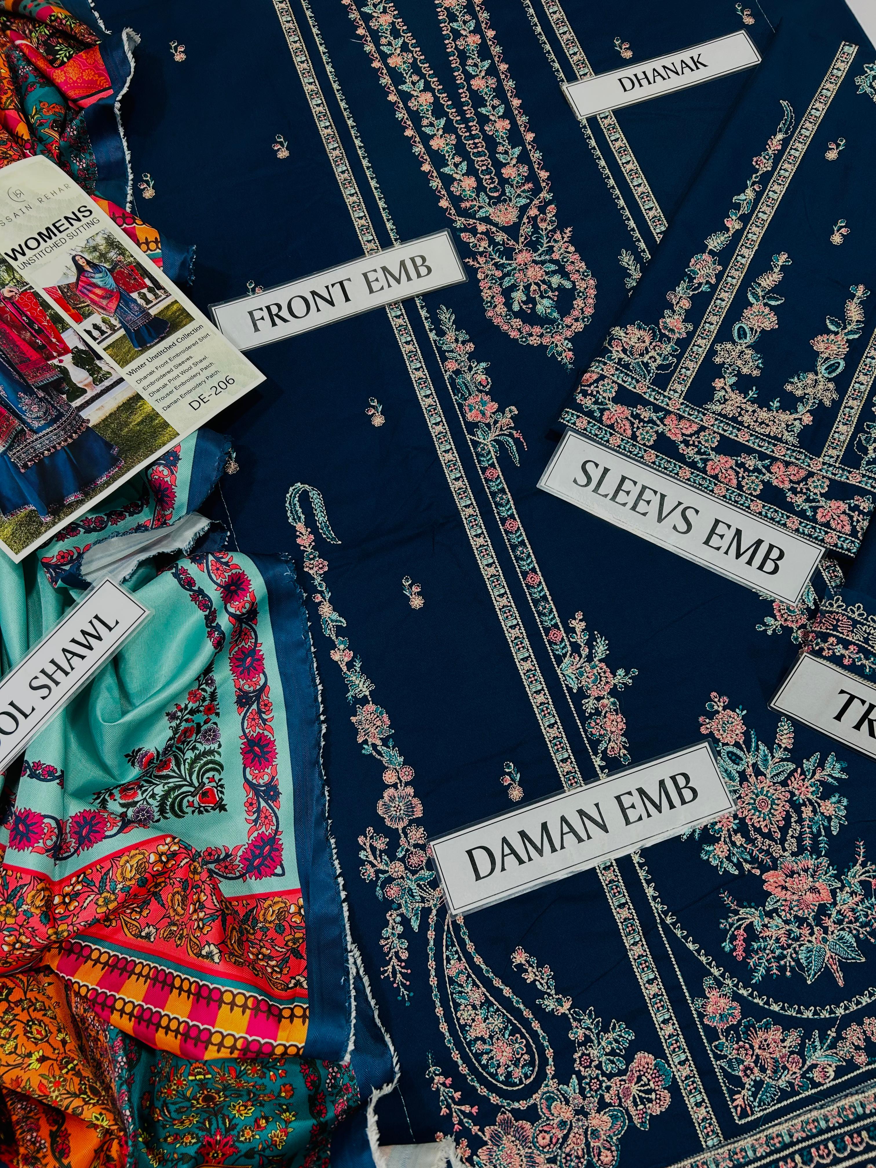Hussain Rehar – Premium Dhanak Replica