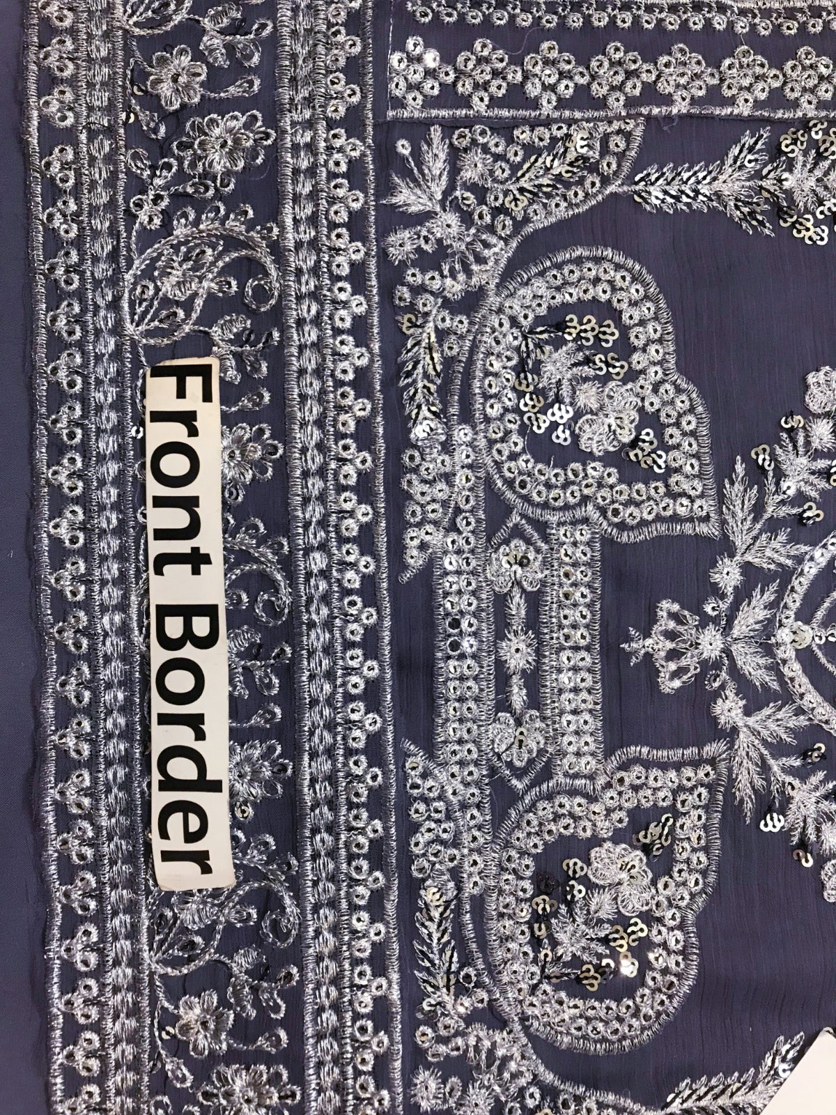 Asim Jofa – Embroidered Chiffon Replica